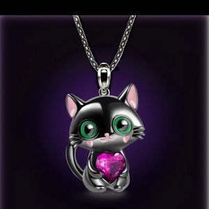 BRAND NEW CAT PENDANT NECKLACE